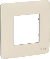 Рамка универсальная Schneider Electric Unica Studio 1-м. бежевый картинка